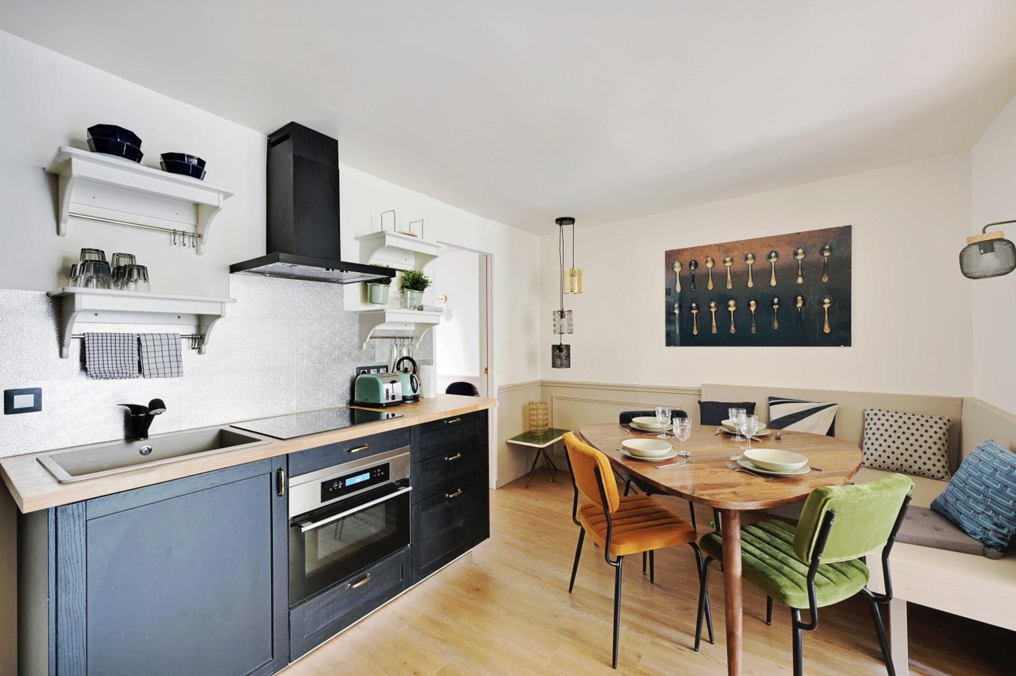 Beautiful 2br 4p Republique Temple Paris